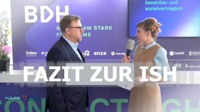 Embedded thumbnail for ISH 2025: Fazit des BDH
