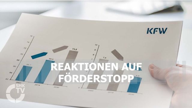 Embedded thumbnail for Erste Reaktionen: Stopp der KfW-Bundesförderung 