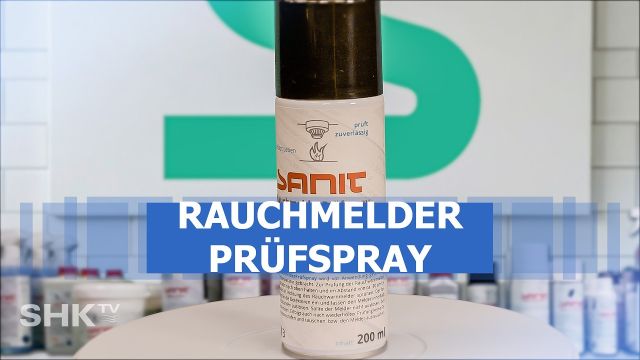 Embedded thumbnail for Rauchmelder prüfen mit Sanit – Funktionsprüfung und Anwendung