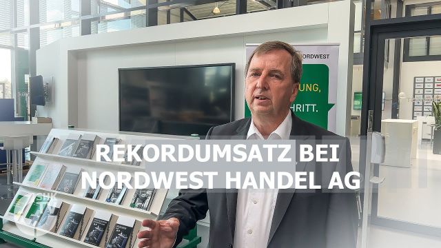 Embedded thumbnail for Rekordumsatz bei Nordwest Handel AG