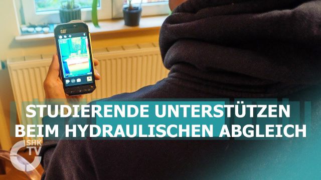 Embedded thumbnail for Studierende unterstützen beim hydraulischen Abgleich