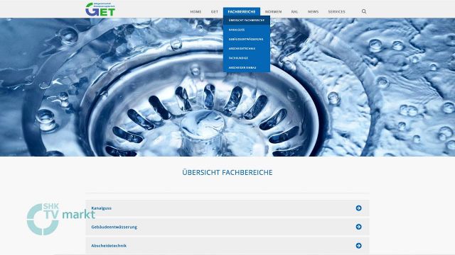 Embedded thumbnail for Neuer Auftritt - Gütegemeinschaft Entwässerungstechnik