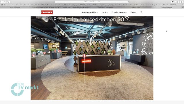 Embedded thumbnail for Virtueller Showroom von Franke