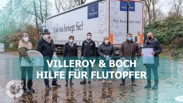 Embedded thumbnail for Villeroy &amp; Boch: Hilfe für Flutopfer 
