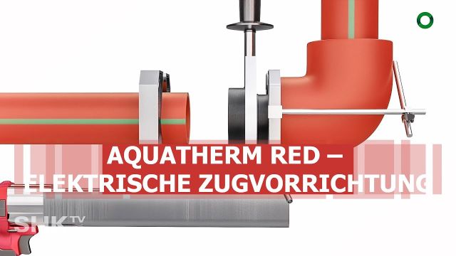 Embedded thumbnail for Sprinklerleitung mit der elektrischen Zugvorrichtung schweißen