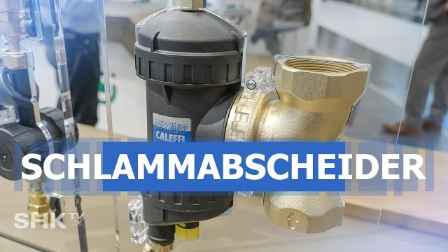 Embedded thumbnail for Schlammabscheider speziell für Wärmepumpen – CALEFFI XF