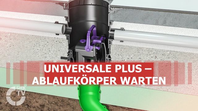 Embedded thumbnail for Wartung des Ablaufkörper beim Kellerablauf