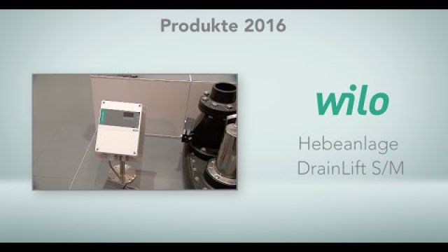 Embedded thumbnail for Wilo: Hebeanlage DrainLift S/M