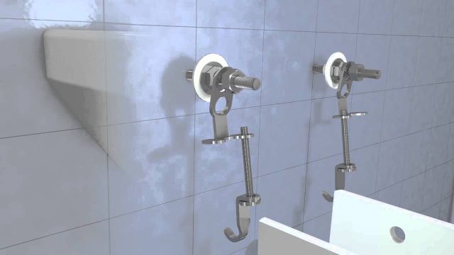 Embedded thumbnail for Duravit: Montage Halbsäulenbefestigung