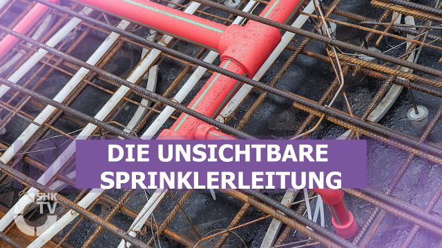 Embedded thumbnail for Das unsichtbare Sprinklerrohrsystem von aquatherm